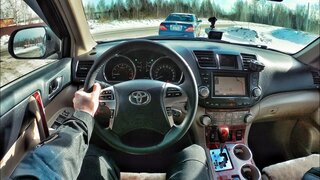 2010 Toyota Highlander 3.5 AT - POV TEST Drive