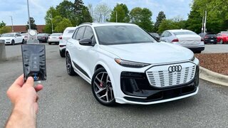 2025 Audi SQ6 E Tron: Start Up, Test Drive, Walkaround, POV and Review