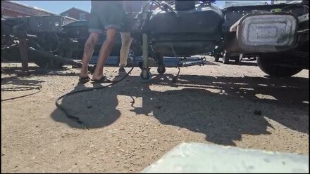 удлинение рамы mercedes atego