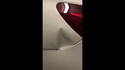 Mercedes cla 200 pdr заднее крыло