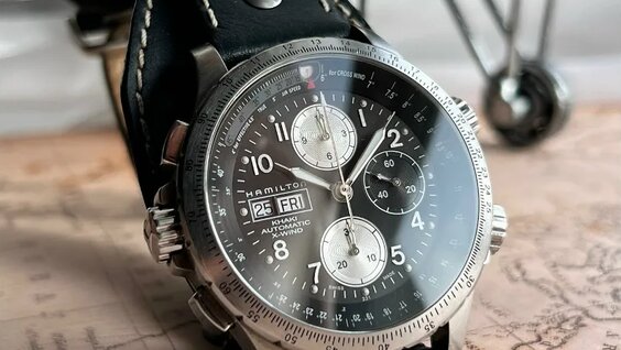 Обзор часов Hamilton Khaki X-Wind — Видео от Твоичасы.РФ