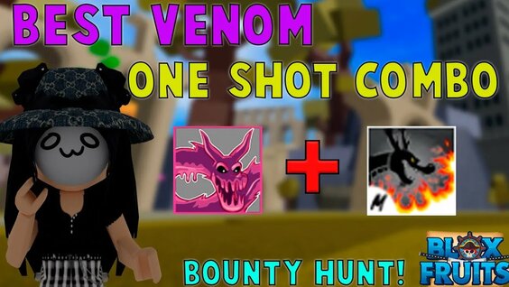 Best Shadow + Dragon Talon One Shot Combo』Bounty Hunt l Roblox, Blox fruits  update 15