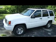 1998 JEEP Grand Cherokee start up, walk around and review