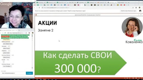 Инвестиции для всей семьи. Как выйти на первые 300’000 — Видео от Елена Коваленко …