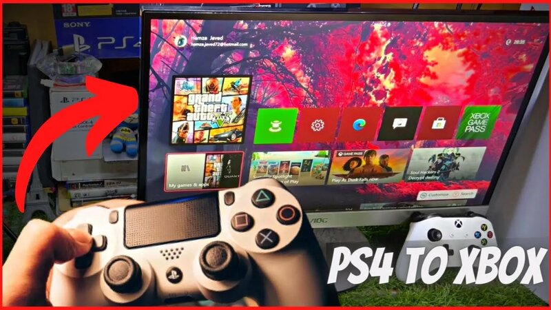 How To Connect PS4 Controller to Xbox - Use PS4 controller on Xbox ...