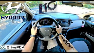 Hyundai i10 II 1.0 16v LPG 2016 | 67HP-95NM | POV TEST Drive, POV Acceleration, Review | #DrivePOV