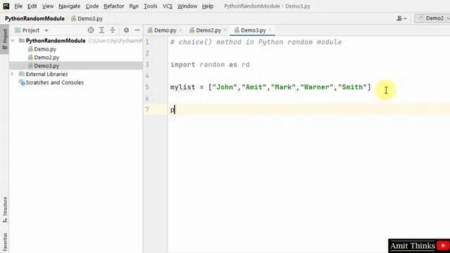 Python choice() function | random module - Смотреть онлайн в поиске ...