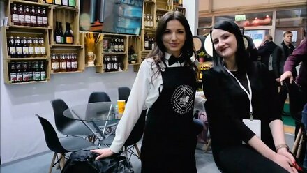 Выставочный стенд для компании "Марочное" на выставке "ПродЭкспо"