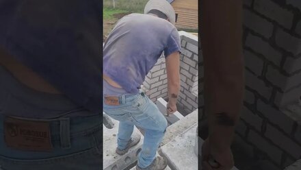 Монтаж плит перекрытия на сложный армопояс