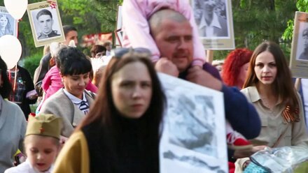 Бессмертный полк Цимлянск 2017