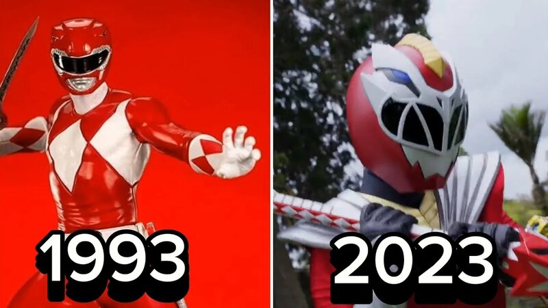 Evolution of Power Rangers transformations - Смотреть онлайн в поиске ...
