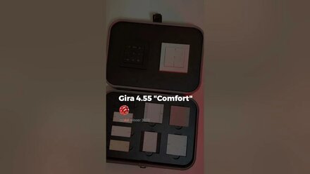 Лучший выключатель для умного дома? GIRA Comfort 4.55