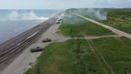 Военные учения остров Сахалин часть 4