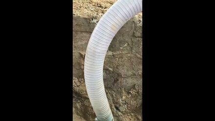 Водопонижение перед копкой котлована для монтажа ливневой канализации (К2)