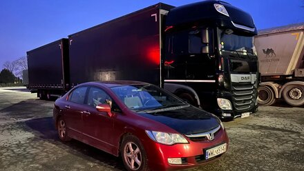 Honda Civic Hybrid с пробегом 370.000 по низу рынка, спустя полтора года.