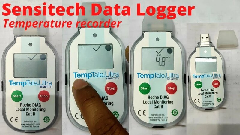 Sensitech Data Logger | Temperature monitoring | USB | Roche ...
