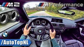 BMW M2 LCI POV Test Drive LOUD!  M Performance Exhaust by AutoTopNL