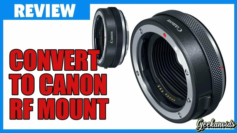 Canon Control Ring Mount Adapter EF-EOS R Unboxing - Смотреть онлайн в ...