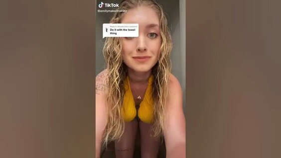 no bra challenge TikTok bouncing transparent big boobs 2023 