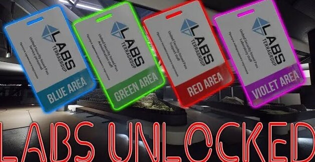 LABS Unlocked - What Each Keycard Unlocks - Keycard unlock guide ...