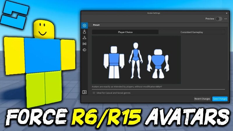 How to Make Games R6 or R15 ONLY after Studio Update 2025 - Roblox ...