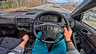 1999 Honda Civic Ferio 1.5 MT - POV TEST Drive