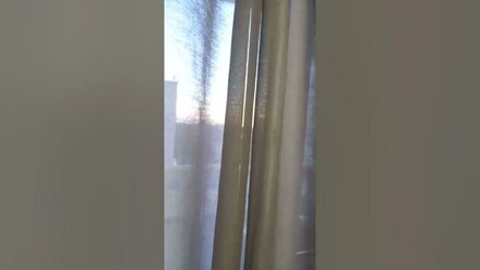Плотный тюль лен.