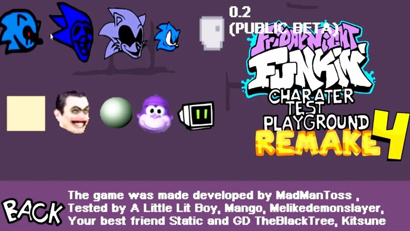 Fnf Test Playground Remake 2 All Characters Youtube FNF Test | Friday