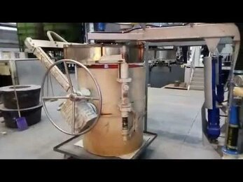 Стенд сушки ковшей емк. до 3 т. по стали