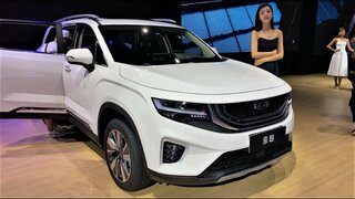 2020 Geely Haoyue 7Seater Walkaround—2020 Chengdu Motor Show—2020款吉利豪越，外观与内饰实拍