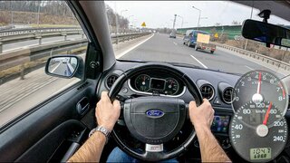 2005 Ford Fiesta ST (2.0 I 150hp) | POV Test Drive #719 Joe Black