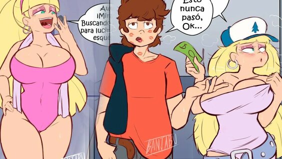 Pacifica X Dipper [Fandub Español] Banjabu Comic