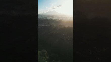 Sunrise in paradise #bali #mountains #shorts