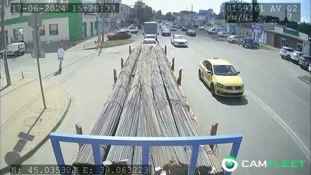 Камера на полуприцеп