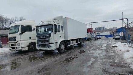 JAC N200 . Установка рефрижератора TerraFrigo s80p