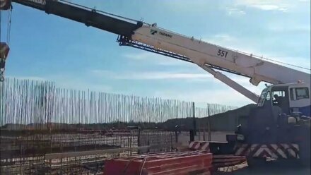 Аренда автокрана 55 тонн в СПб – обзор нашего крана TADANO GR 550 #арендаспецтехники #автокран #кран
