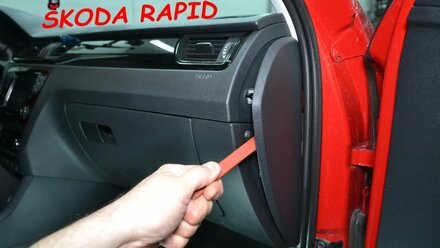 Гул и вибрация печки ŠKODA RAPID