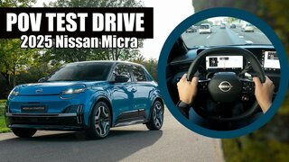 2025 Nissan Micra Electric | POV TEST Drive
