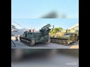 Выставка военной техники в Новороссийске. 27.08.2021