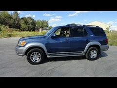 2004 Toyota Sequoia 4WD Sr5 Tour, Walk Around, Review, Start Up