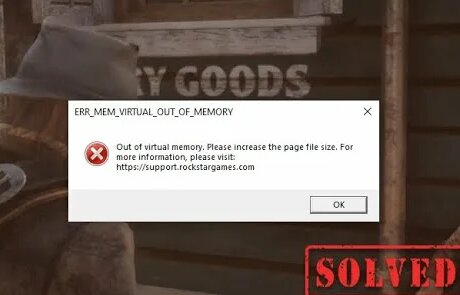 No virtual memory error red dead redemption 2 - Смотреть онлайн в ...