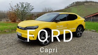 FORD Capri - впечатляет.  Обзор нового электромобиля, часть 1. Ваше мнение ?  Цена удивляет