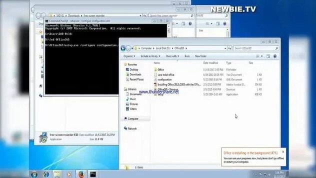 How to install office 365 using CMD - Смотреть онлайн в поиске Яндекса ...