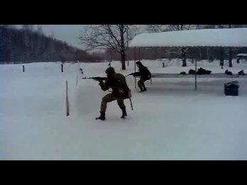 Секретное видео со стрельбища в/ч 3651. Элемент "Градусник"