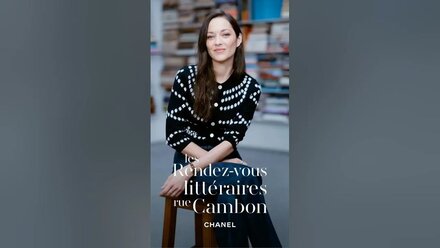 In the Library with Marion Cotillard — CHANEL and Literature