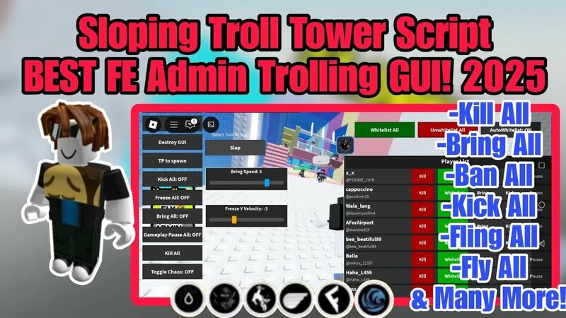 [OP] Sloping Troll Tower Script - BEST FE Admin Trolling GUI | Roblox ...