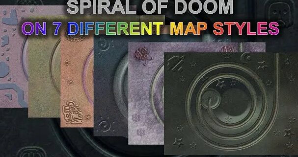 [Zuma Deluxe] Spiral of Doom on 7 Different Map Styles | Inspired by ...
