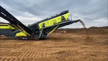 Мобильный вторичный грохот АТОМ S-1560 в Тульской области