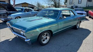 Chevrolet Chevelle 1967, тест-драйв, продано за 36 900 долларов.  Maple Motors Muscle Cars
