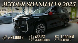 2025 Jetour Shanhai L9 vorgestellt: Plug-in-Hybrid-SUV ab 21.000 €